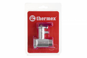 Клапан предохранительный THERMEX 1/2", 7 бар, с ручкой (блистер)-1581